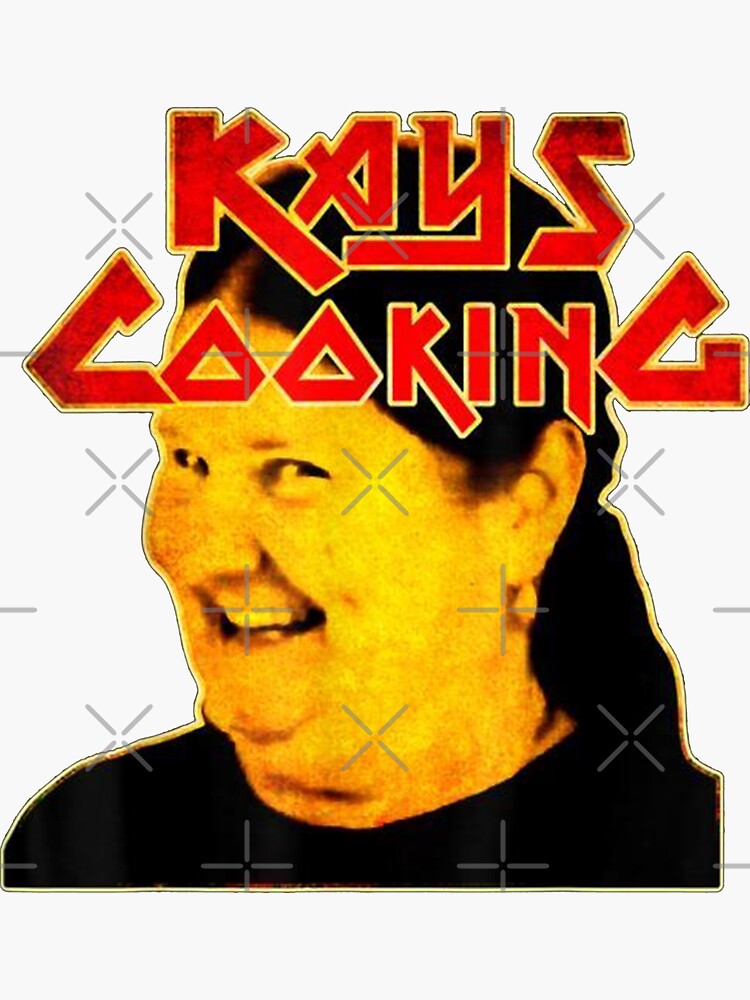 "Kays Cooking Merch Kays Cooking" Sticker for Sale by awaldrope Redbubble