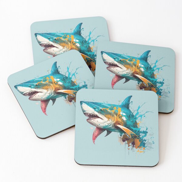 Item preview, Sharks, Power and Beauty designed and sold by MVDigitalArt.