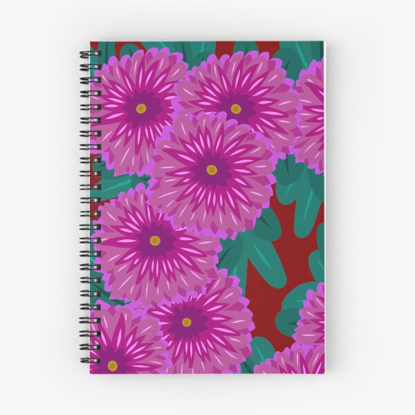 Item preview, blooming dahlia designed and sold by Mimignonne.