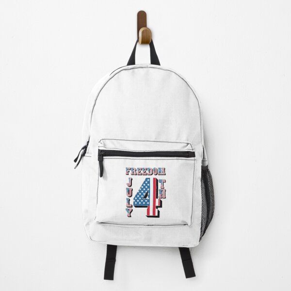 Item preview, Vintage Freedom July 4th - American Flag Text  designed and sold by Whimsical  Thinker.