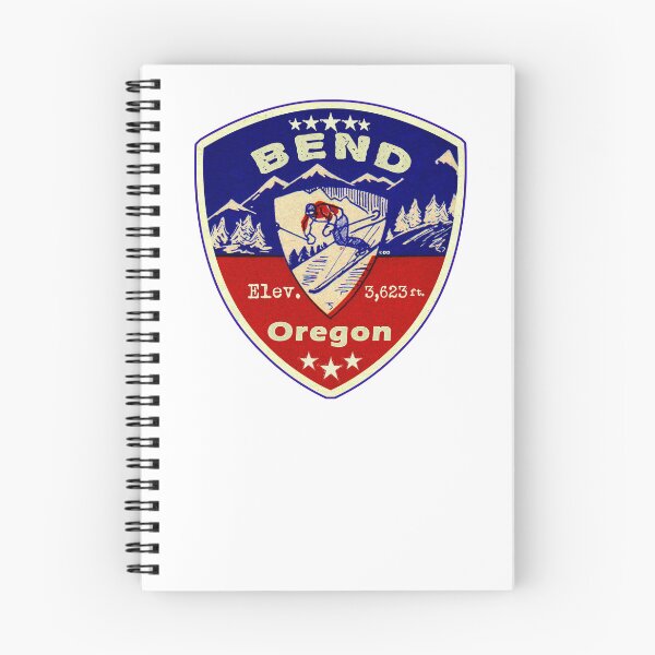 Item preview, Bend Oregon Skiing Ski Mountains OR designed and sold by DESTINATIONS DECAL.