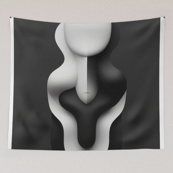 Item preview, Monochrome Edge: Modern Art Black and White Graphic Designs for Home Decor designed and sold by Rick Navarro.