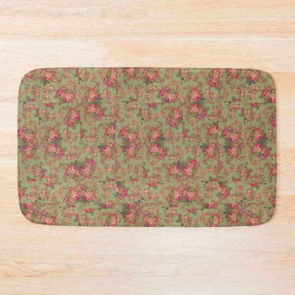 Item preview, Patrón floral rosa designed and sold by Abhishek Mukherjee.