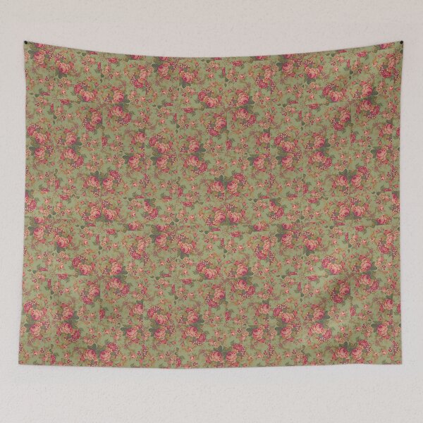 Item preview, Patrón floral rosa designed and sold by Abhishek Mukherjee.