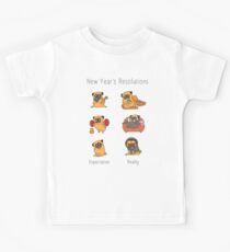New Years Resolutions with The Pug Kids Tee