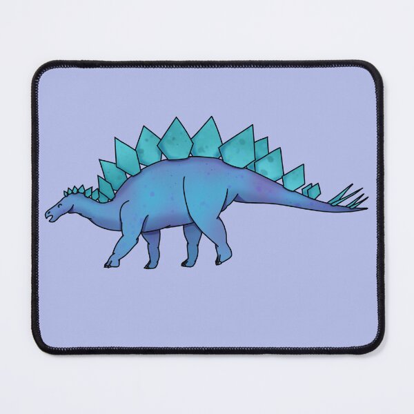 Item preview, Colorful happy Stegosaurus, dinosaur designed and sold by LilDinoBoy.