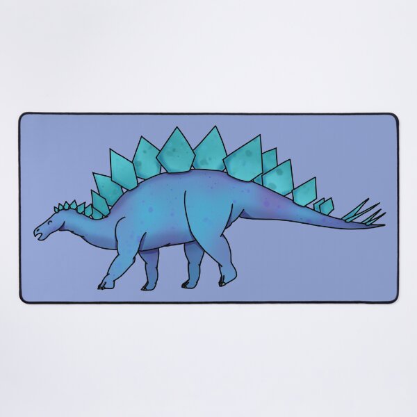 Item preview, Colorful happy Stegosaurus, dinosaur designed and sold by LilDinoBoy.
