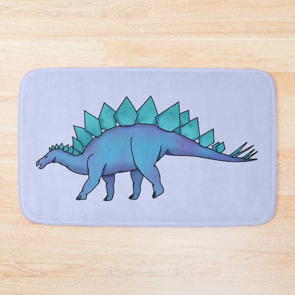Item preview, Colorful happy Stegosaurus, dinosaur designed and sold by LilDinoBoy.