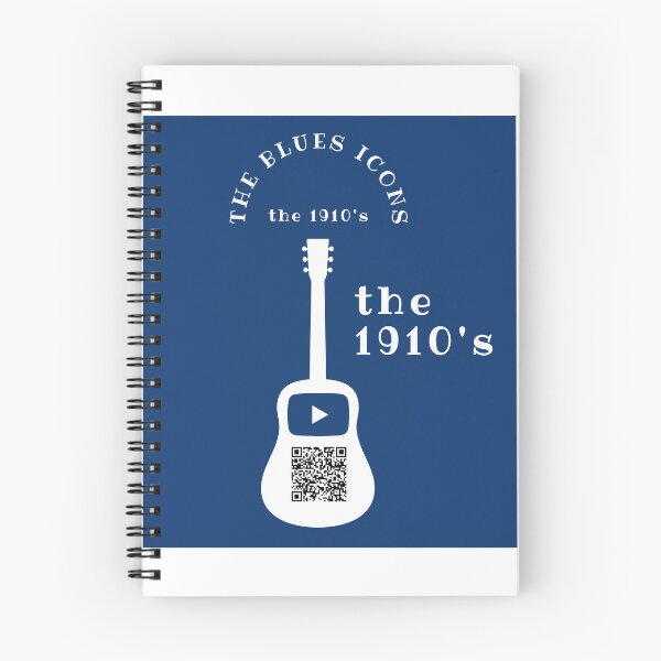 Item preview, The Blues Icons - the 1910's (+ QR Code for the playlist) designed and sold by TeaMugPhrases.