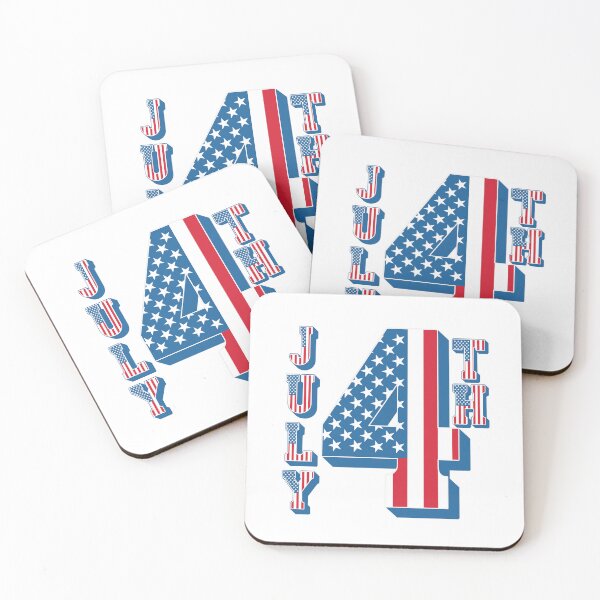 Item preview, American Flag - July 4th Text designed and sold by Whimsical  Thinker.