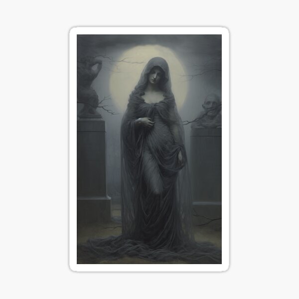 The Graveyard Shade Sticker