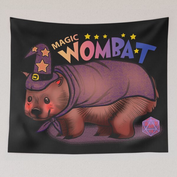 Item preview, magic wombat designed and sold by sambuko.