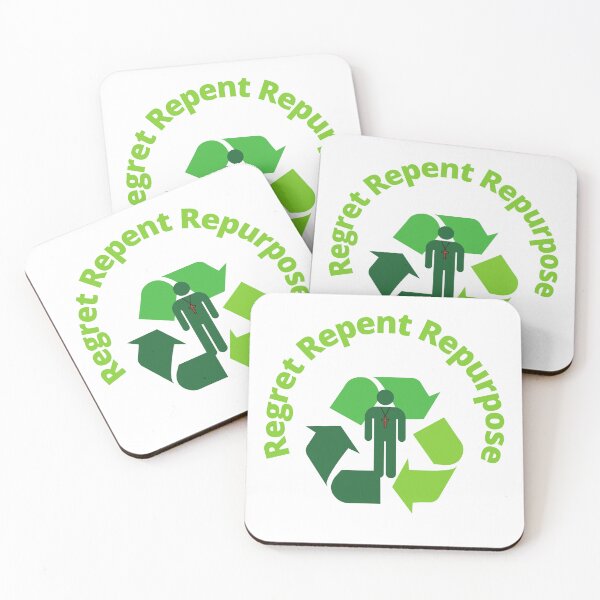 Item preview, Regret Repent Repurpose designed and sold by 6 Ex Boyfriends.