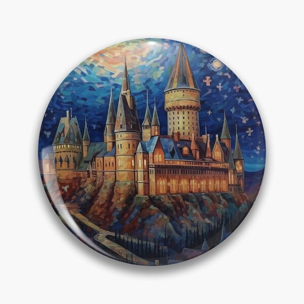 Item preview, Pixelated castle designed and sold by Shakadelics.