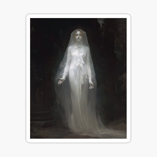 The Victorian Ghost Sticker