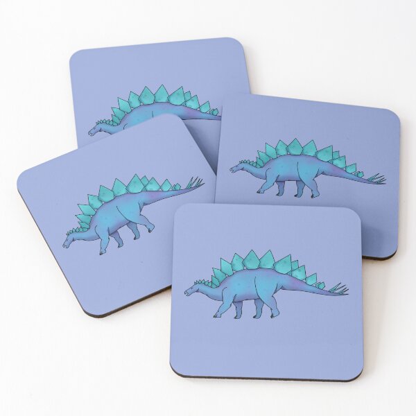 Item preview, Colorful happy Stegosaurus, dinosaur designed and sold by LilDinoBoy.