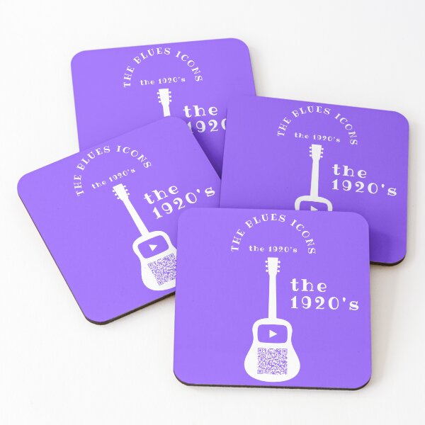 Artikelvorschau, The Blues Icons – die 1920er (+ QR-Code für die Playlist) entworfen und verkauft von TeaMugPhrases.