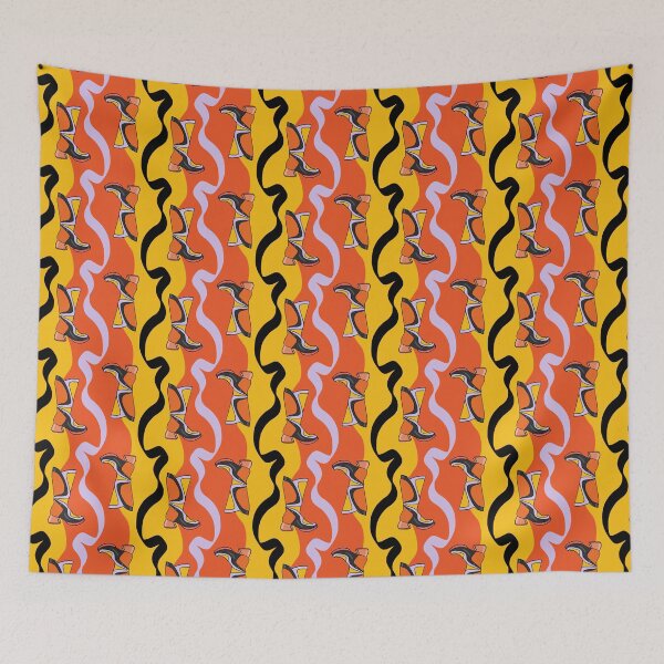 Item preview, Fluevog Warhol Boot Orange designed and sold by anne m bray.