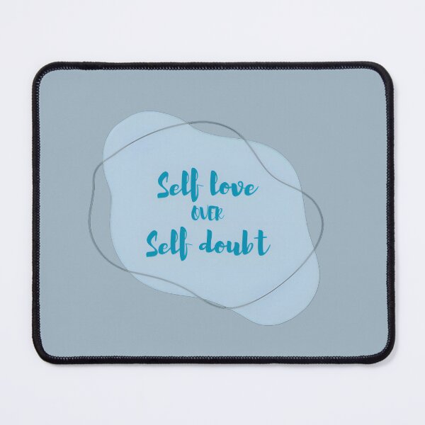 Item preview, Self love over self doubt designed and sold by EnchantedThread.