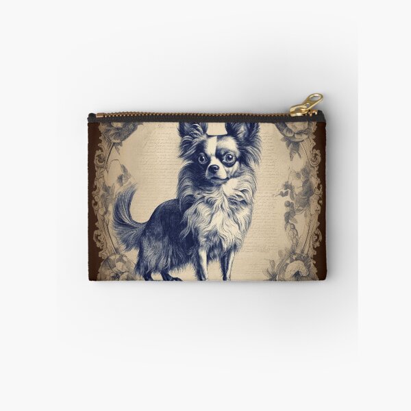 Item preview, Vintage Long-Haired Chihuahua designed and sold by AntiqueImages.