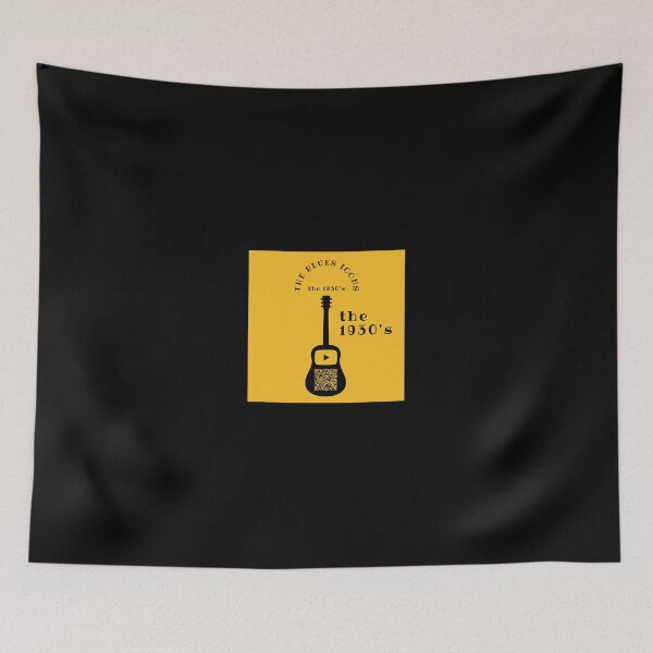 Item preview, The Blues Icons - the 1930's (+ QR Code for the playlist) designed and sold by TeaMugPhrases.