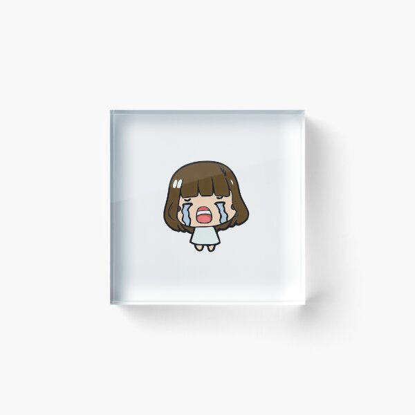 Item preview, Crying cartoon girl designed and sold by HyperSunken.