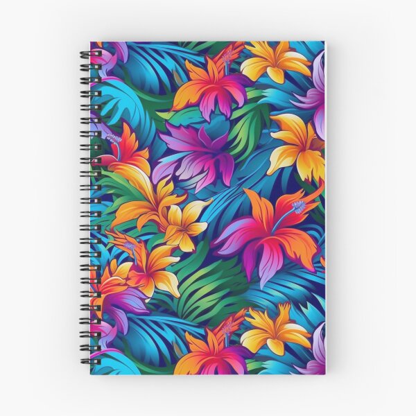 Item preview, Vibrant Tropical Pattern with Colorful Leaves designed and sold by GiveMeMood.