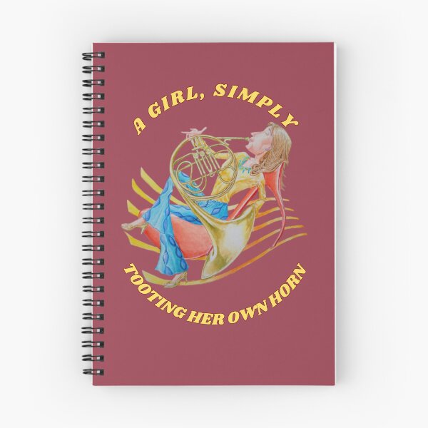 Item preview, A GIRL  SIMPLY TOOTING HER OWN HORN designed and sold by DennisKing.