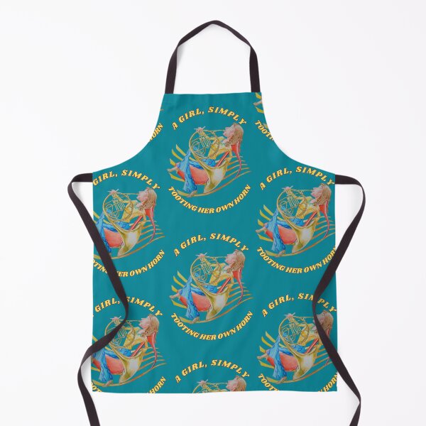 Item preview, A GIRL  SIMPLY TOOTING HER OWN HORN designed and sold by DennisKing.