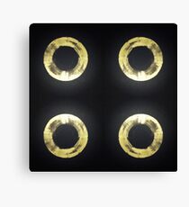 4 rings Canvas Print