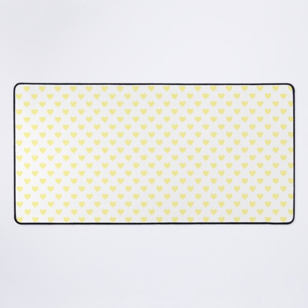 Item preview, Yellow heart print on white 2 - small designed and sold by LittleBettyMakes.