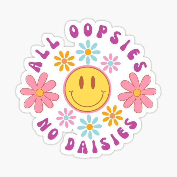 Vista previa del artículo con la obra «Todo Oopsies Sin Margaritas», diseñado y vendido por sleekslyblur.