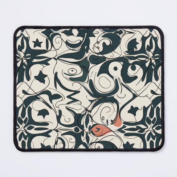 Item preview, Wavy Pastel Abstract Lines Pattern designed and sold by Sturdust.