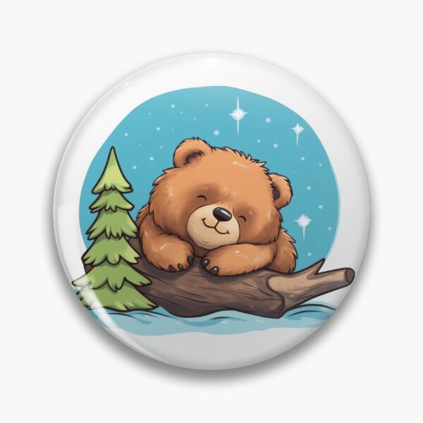 Artikelvorschau, colorful cute bear sleeps - Different logo size, position? Email me - entworfen und verkauft von Picture-Art.