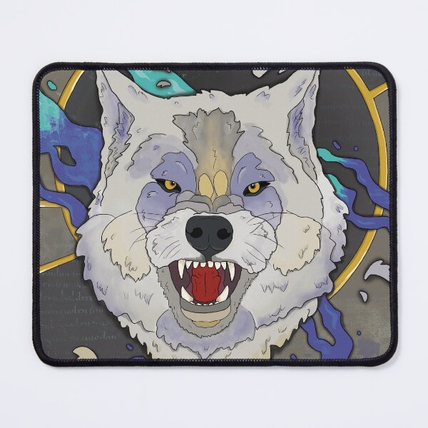 Item preview, Wolf in attack designed and sold by ChallaDesign.