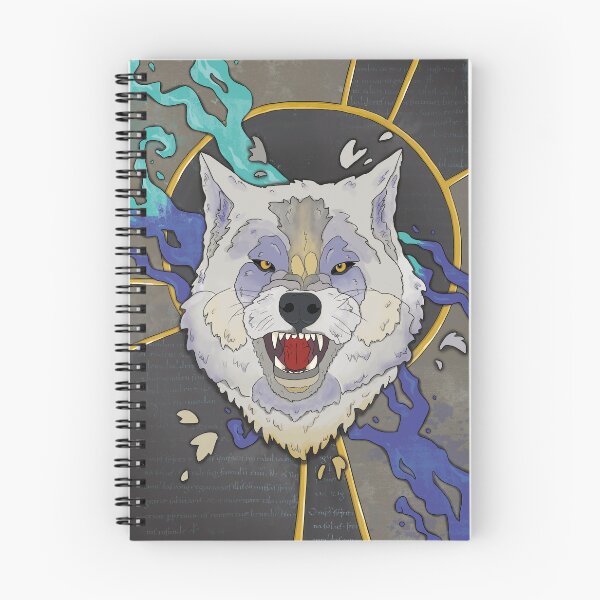 Item preview, Wolf in attack designed and sold by ChallaDesign.
