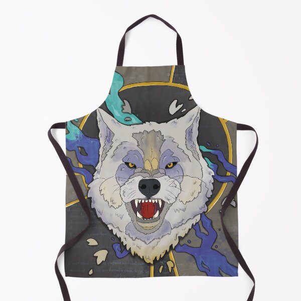 Item preview, Wolf in attack designed and sold by ChallaDesign.
