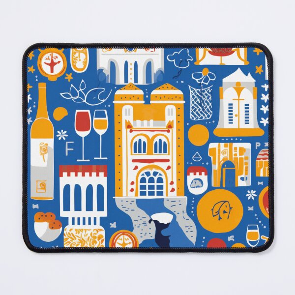 Item preview, Andalucian City Digital Pattern designed and sold by zolarche.