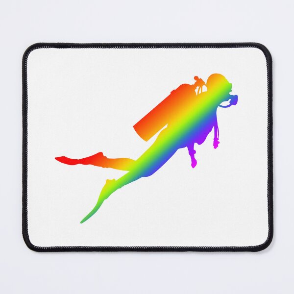 Item preview, Rainbow Diver designed and sold by Scuba-Div3r.