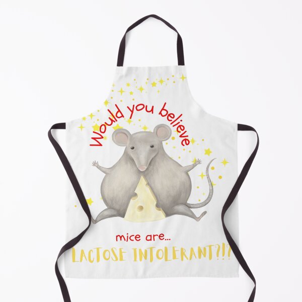 Item preview, Would You Believe - mice are LACTOSE INTOLERANT?! designed and sold by BurstBlue-1.