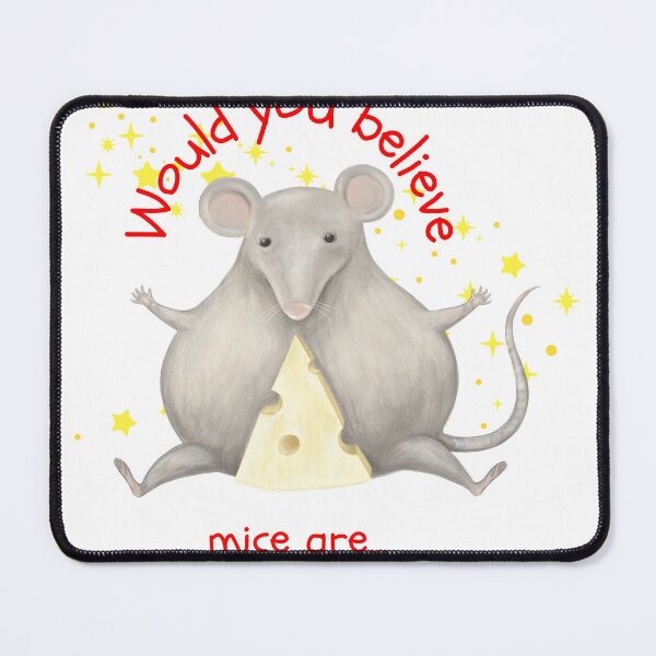 Item preview, Would You Believe - mice are LACTOSE INTOLERANT?! designed and sold by BurstBlue-1.