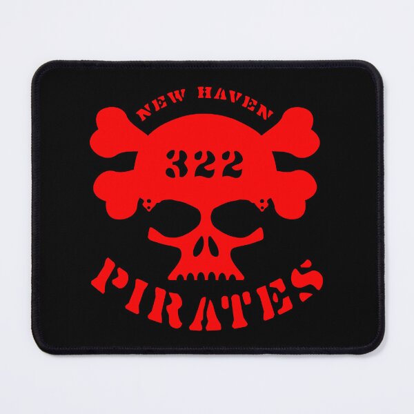 Item preview, NEW HAVEN PIRATES. 322. RED PRINT. designed and sold by 5hertz.
