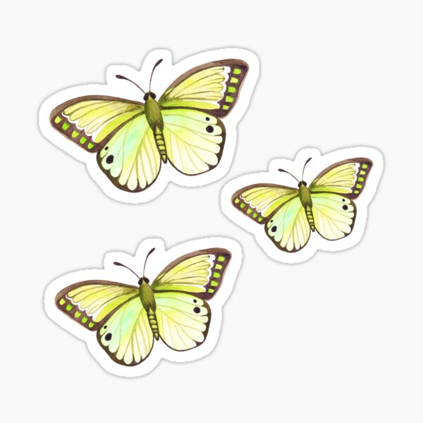 Item preview, Yellow Butterflies designed and sold by Natacia Pedreiro.