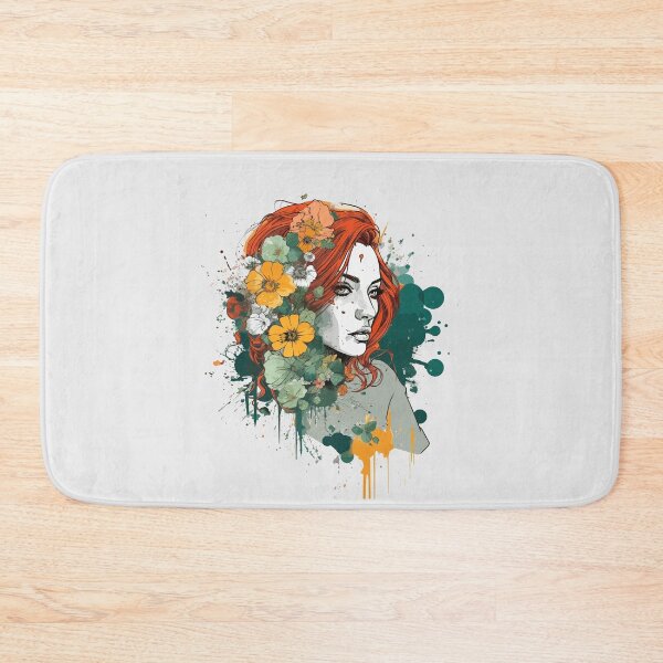 Item preview, Floral Illustration - Trash Polka Inspired - Irish woman designed and sold by brindled.