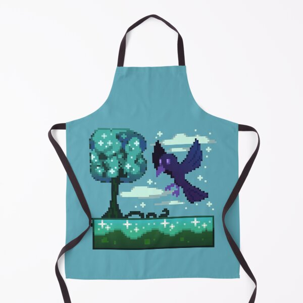 Item preview, Pixel Art - Crow and Tree designed and sold by Kaiko-Roku.