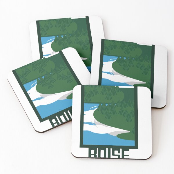 Item preview, Boise Skyline designed and sold by Clever City Creations | where beyond apparel.