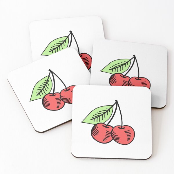 Item preview, Two Red Cherries designed and sold by Zack's Snacks.