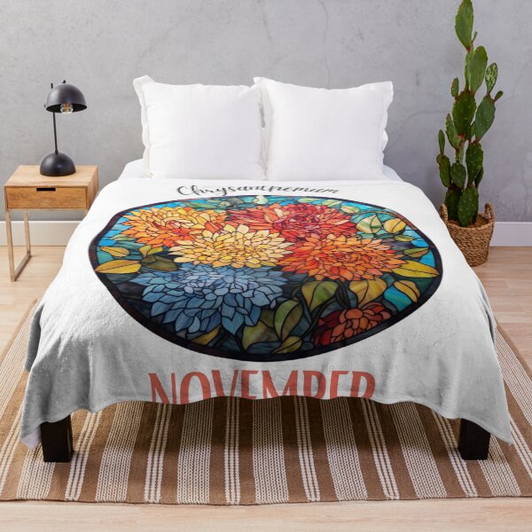 Item preview, November Birth Month Flowers 1 designed and sold by BloomBoutiqueTs.