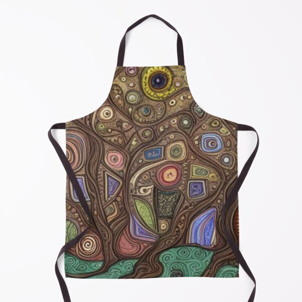 Item preview, Abstract Fairytale Folk Art Woodland designed and sold by EpicFoxArt.
