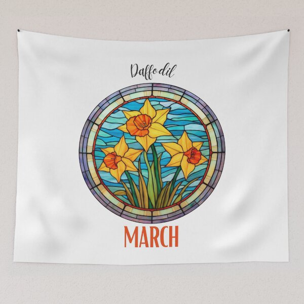 Item preview, March Birth Month Flowers 1 designed and sold by BloomBoutiqueTs.